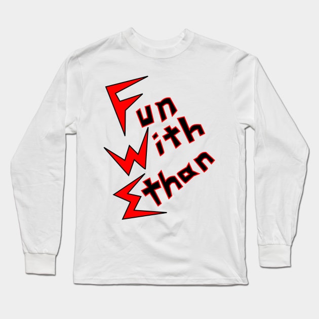 Fun With Ethan Long Sleeve T-Shirt by HollyMayCreates